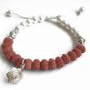 10 Mukhi Rudraksha and Pearl Bracelet for Sacral Chakra to calm the mind and emotions and enhances creativity and imagination