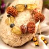 12 Mukhi and Citrine Gemstone Bracelet (Solar)