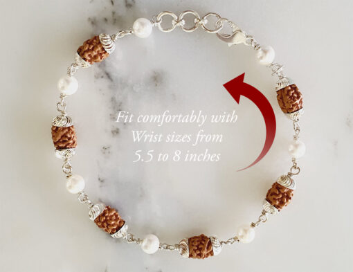 2 Mukhi Rudraksha Bracelet to brings inner bliss and promotes unity and harmony