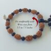 3 Mukhi Mahajwala Bracelet - Red Sandalwood To releases stress and feeling of victimization