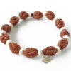 3 Mukhi Mahajwala Bracelet - White Spacer To releases stress