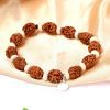 3 Mukhi Mahajwala Bracelet - White Spacer To releases stress