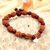 3 Mukhi Mahajwala Bracelet - Red Sandalwood To releases stress and feeling of victimization