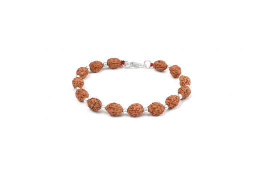 3 Mukhi Mahajwala Bracelet - Silver Balls To released from past memories of hurt