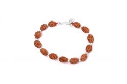 3 Mukhi Mahajwala Bracelet - Silver Balls To released from past memories of hurt