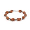 3 Mukhi Mahajwala Bracelet - Silver Chakri & Balls to releases stress and feeling of victimization