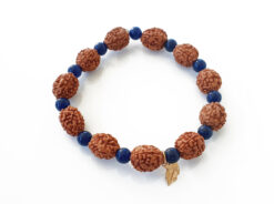 4 Mukhi Brahma Bracelet - Blue Jade To boosts confidence