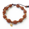 4 Mukhi Brahma Bracelet - Sandalwood To enhances knowledge and intelligence