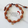 4 Mukhi Brahma Bracelet - Sandalwood To enhances knowledge and intelligence