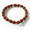 4 Mukhi Brahma Bracelet - Silver Spacer To enhances concentration skills