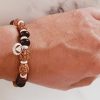 4 Mukhi Brahma Mala and Bracelet Set for Throat Chakra to Imparts energies to overcome shyness and timidity and fosters confidence and self-worth