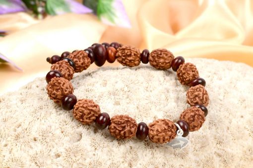 4 Mukhi Brahma Bracelet - Red Sandalwood To removes mental dullness