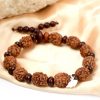 4 Mukhi Brahma Bracelet - Red Sandalwood To removes mental dullness