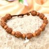 4 Mukhi Brahma Bracelet - Sandalwood To enhances knowledge and intelligence