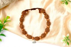 4 Mukhi Brahma Bracelet - Sandalwood To enhances knowledge and intelligence