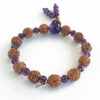 5 Mukhi Guru Bracelet - Amethyst To enhances awareness and concentration