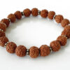 5 Mukhi Rare Rudraksha Bracelet - Chikna To Enhances awareness