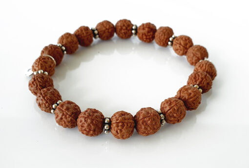 5 Mukhi Rare Rudraksha Bracelet - Chikna To Enhances awareness