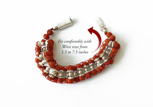 5 Mukhi Rudraksha Bracelet - For Enhances awareness