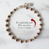 5 Mukhi Rudraksha Bracelet - Punchmukhi to enhances learning and knowledge