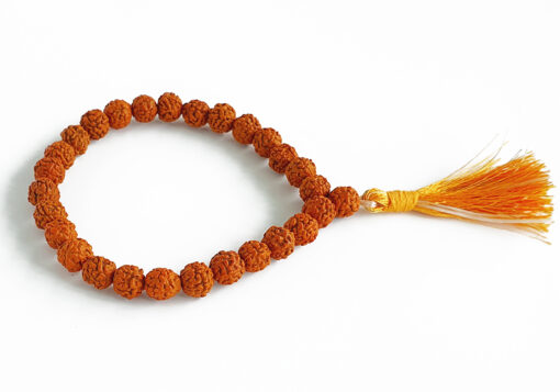 5 Mukhi Rudraksha Wrist Mala To enhance learning and concentration