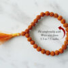 5 Mukhi Rudraksha Wrist Mala To enhance learning and concentration