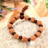 5 Mukhi Guru Bracelet - Red Sandalwood To enhances learning