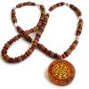 6 Mukhi and Jasper Mala for Root Chakra to Connects with inner ability to face challenges and improves wit and focus