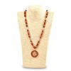 6 Mukhi and Jasper Mala for Root Chakra to Connects with inner ability to face challenges and improves wit and focus