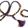 Amethyst Mala and Bracelet for Crown Chakra to Helps in centering of emotions and cleanses energy fields of any negativity or sorrow