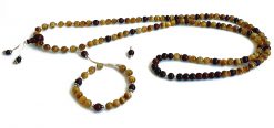 Cats Eye Mala and Bracelet for Root Chakra to Brings stability in emotions to deal with challenges