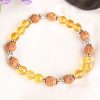 4 Mukhi Brahma Bracelet - Citrine To boosts confidence