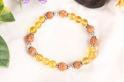 4 Mukhi Brahma Bracelet - Citrine To boosts confidence