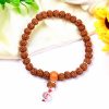 5 Mukhi Guru Bracelet with Sphatik Sumeru for enhances learning, knowledge, awareness and concentration