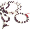 Ruby Mala and Bracelet for Solar Chakra to Enhances leadership skills and improves concentration