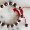 Ruby Mala and Bracelet for Solar Chakra to Enhances leadership skills and improves concentration