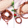 6 Mukhi Skanda Mala and Bracelet Set for Root Chakra to Connects you with inner ability to fight challenges