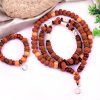 7 Mukhi Laxmi Mala and Bracelet Set for Hrit Padma Chakra to Awakens feelings of purity, peace and optimism to experience happiness in life