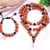 8 Mukhi Ganesh Mala and Bracelet Set for Root chakra to Brings grounding, stability, support and improves connection with family