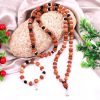 9 Mukhi Rudraksha Durga Mala and Bracelet Set