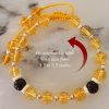 Yellow Citrine Mala and Bracelet for Solar plexus Chakra to Attracts success, abundance, and prosperity and helps overcome dependency