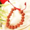 9 Mukhi Rudraksha Durga Bracelet for elevate consciousness and to walk on the path of liberation