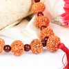 7 Mukhi Mahalaxmi Mala - Red Sandalwood (Collector)