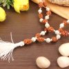 2 Mukhi Rudraksha Mala - Pearl To brings inner bliss and happiness