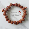 10 Mukhi Rudraksha Krishna Bracelet - Silk Thread To releases fear