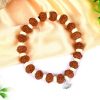 10 Mukhi Rudraksha Krishna Bracelet - To release stress, bestows creativity, prosperity, success and confidence