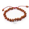 10 Mukhi Rudraksha Krishna Bracelet - Silk Thread To releases fear