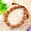 10 Mukhi Rudraksha Krishna Bracelet with Sandalwood For releasing fear and worries