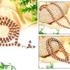 10 Mukhi Krishna Mala - White Spacer