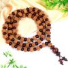 10 Mukhi Krishna Mala - Red Sandalwood